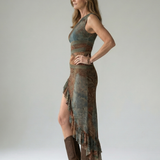 Esperanza™ | Vestido Midi Drapeado
