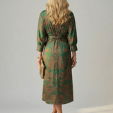 Valentina™ | Vestido midi cruzado