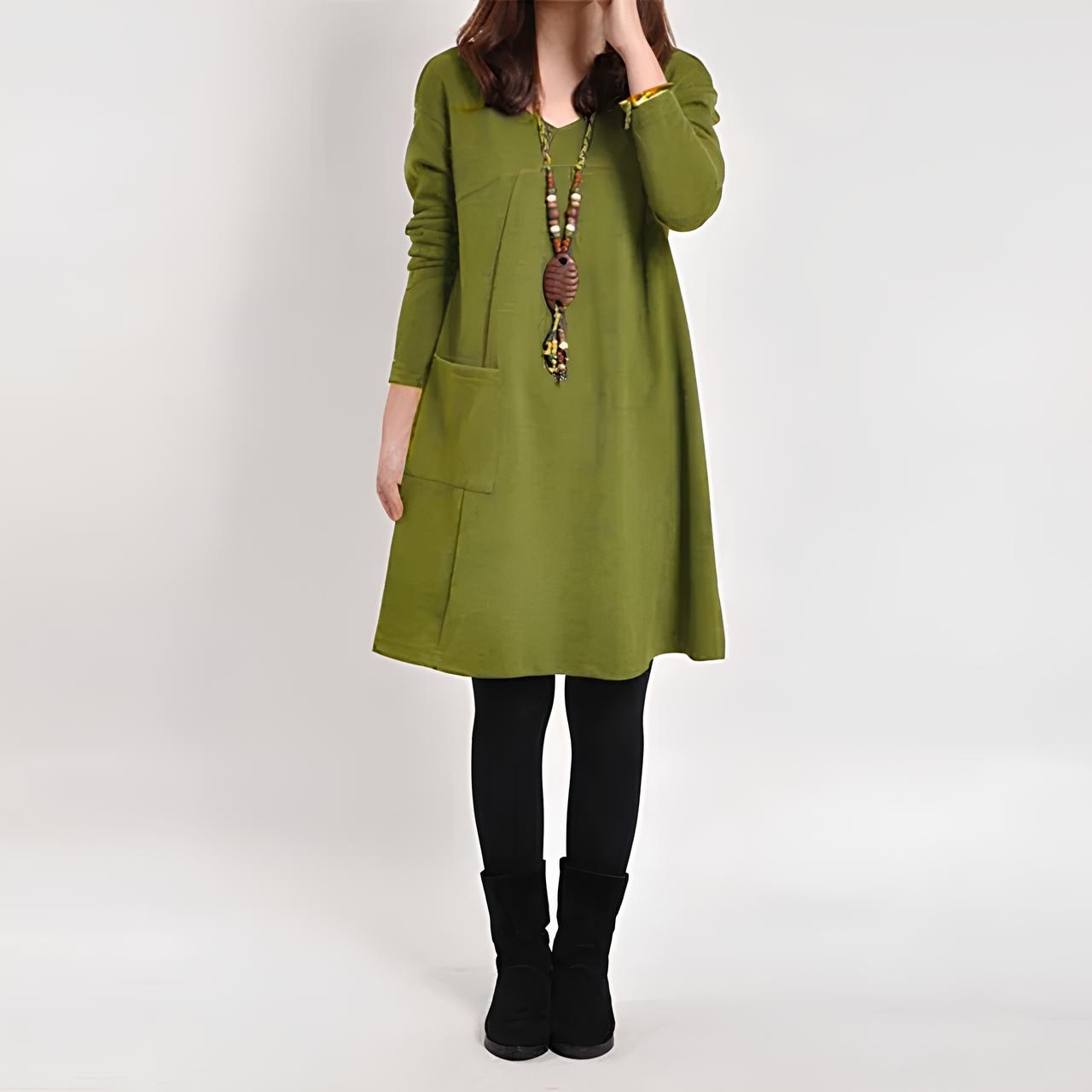 Mila - Vestido elegante con bolsillo