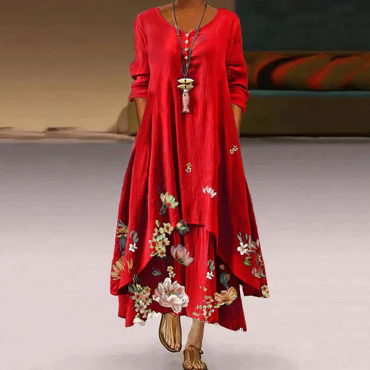 Félicie - Vestido elegante con detalles refinados y corte favorecedor