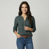 Blusa fluida de inspiración bohemia | Corte suelto | Elegancia casual