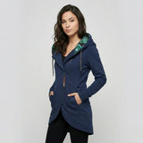 Parka femenina con capucha | Corte ajustado | Estilo casual urbano