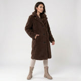 Abrigo acogedor en mezcla de lana | Corte recto | Confort elegante de invierno