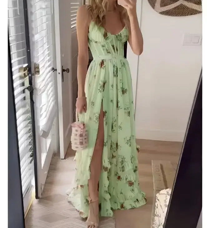 Zaria | Vestido floral elegante