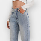 Kira | Jeans de corte holgado