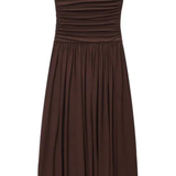 Isabella | Vestido de verano largo sin mangas y con volantes para mujer