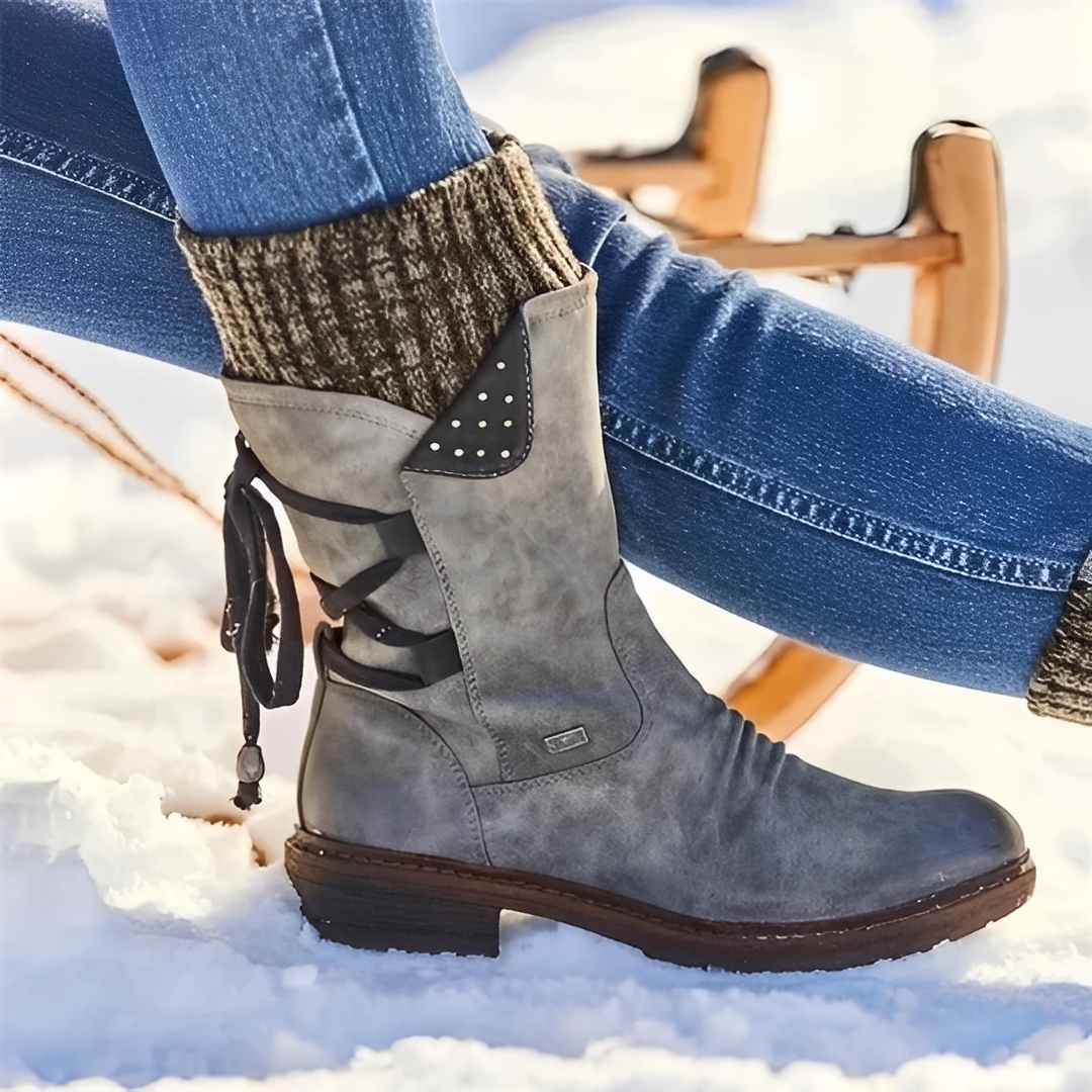 Alisonya - Botas de inverno impermeáveis para mulheres