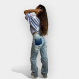 Kira | Jeans de corte holgado