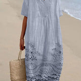 Evessa™ - Vestido de verano estampado