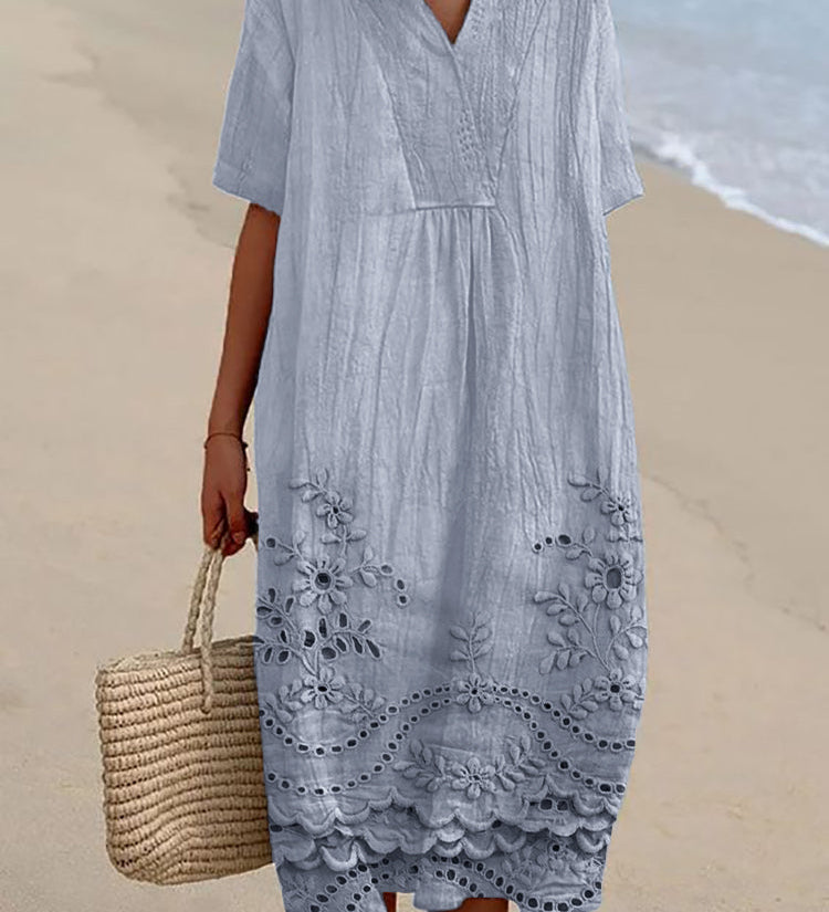 Evessa™ - Vestido de verano estampado
