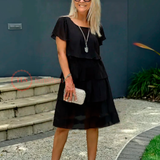 Paige™ - Vestido de chiffon suelto