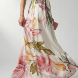 Amiel | Vestido maxi ligero con flores