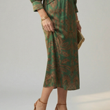 Valentina™ | Vestido midi cruzado
