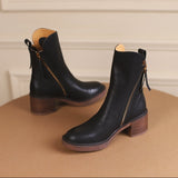 Rosie - Botas elegantes com fecho para mulheres