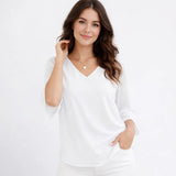 Blusa fluida de inspiración contemporánea | Corte suelto | Elegancia desenfadada