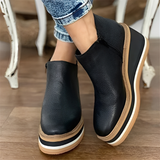 Lyana - Botas de inverno com fecho éclair para mulheres