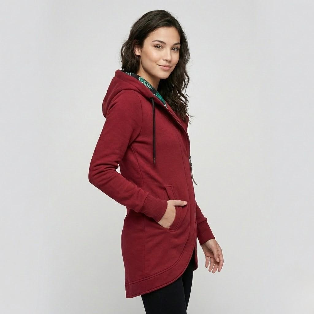 Parka femenina con capucha | Corte ajustado | Estilo casual urbano