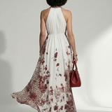 Alejandra™ | Vestido Maxi Plisado