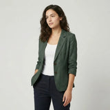Blazer estructurado clásico en mezcla de lana | Corte entallado | Elegancia profesional