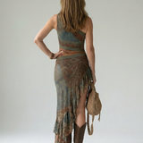 Esperanza™ | Vestido Midi Drapeado