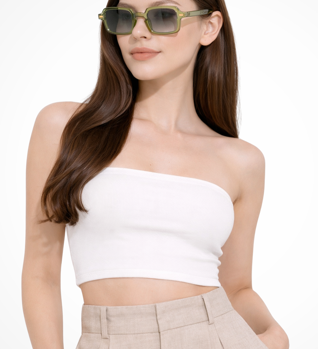 Neville | Gafas de Sol Retro Cuadradas para Mujeres