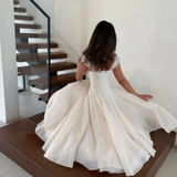 Ottilie | Vestido Midi de Tul con Escote en Forma de Corazón para Mujer