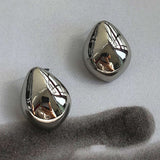 Elika | Pendientes de metal en forma de gota