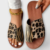 Tareyja | Sandalias de leopardo bicolores