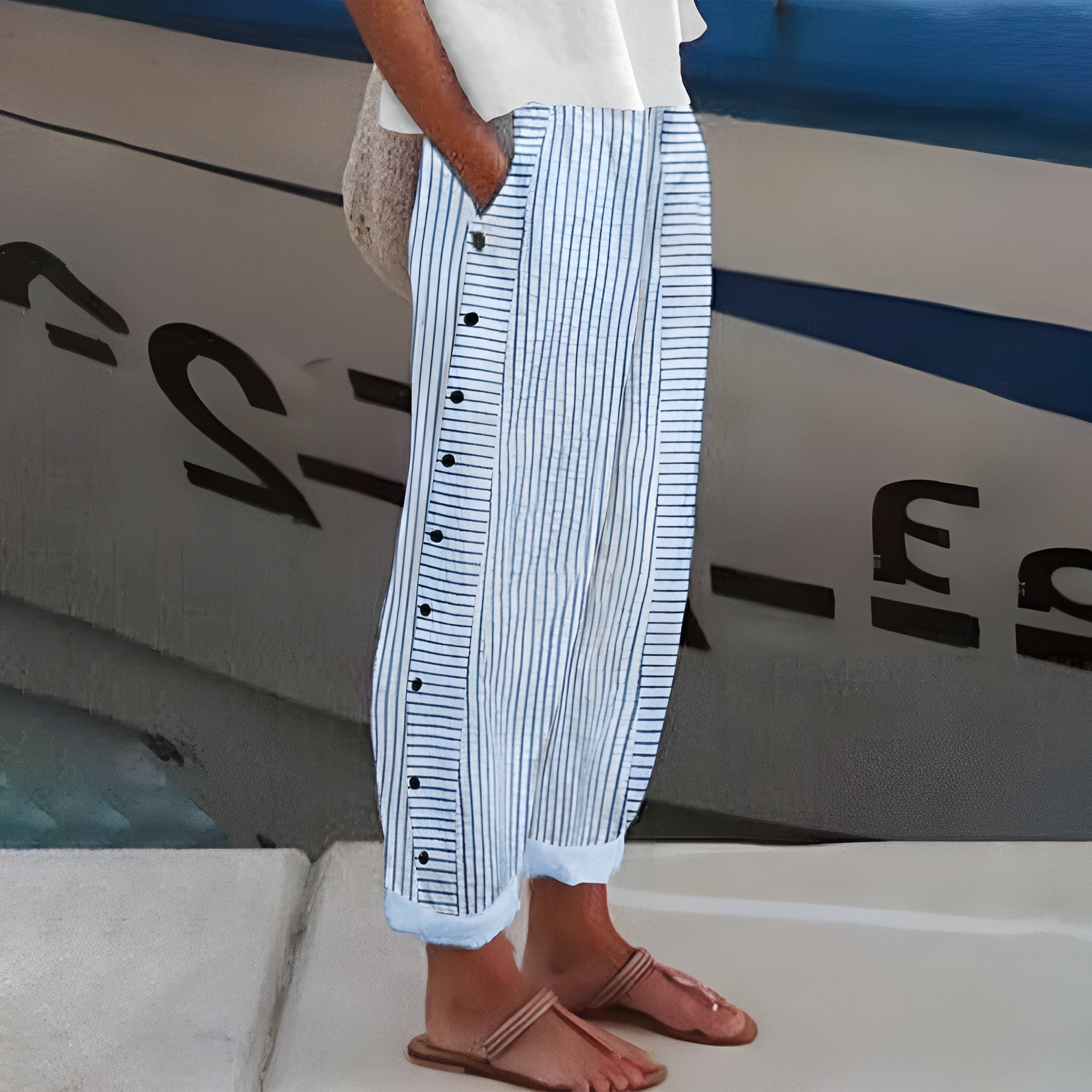 Leonor | Pantalones de lino con propósito