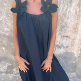 Stacey™ - Vestido floral con escote en U