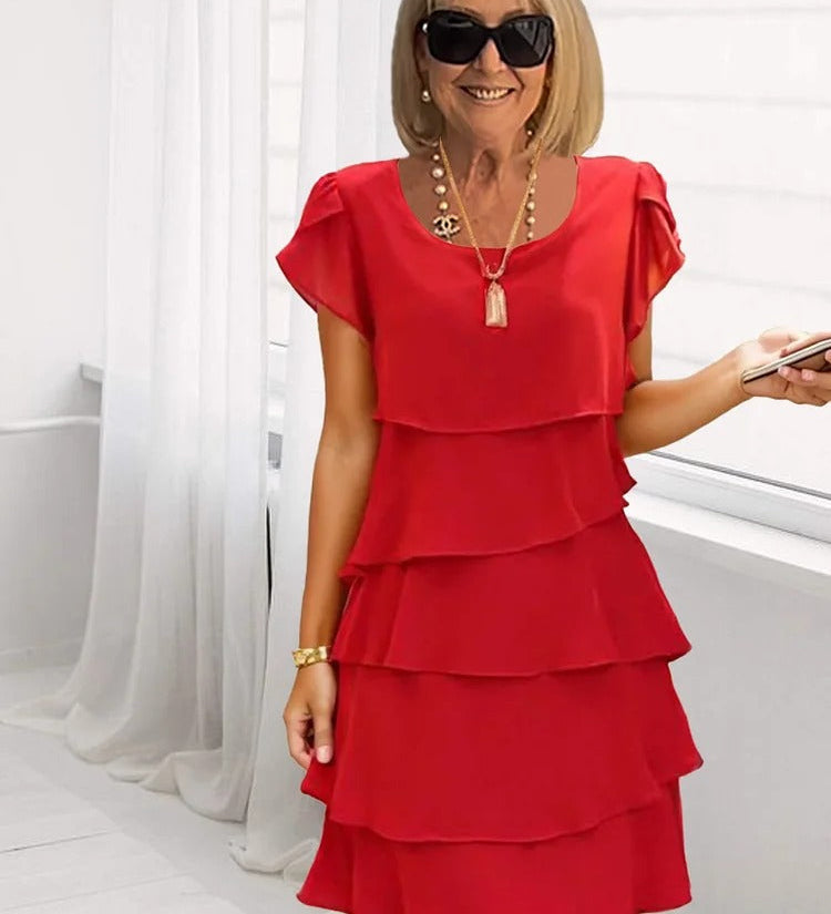 Paige™ - Vestido de chiffon suelto