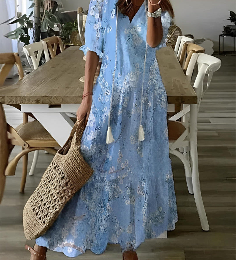 Sophia - Vestido de verano boho vintage