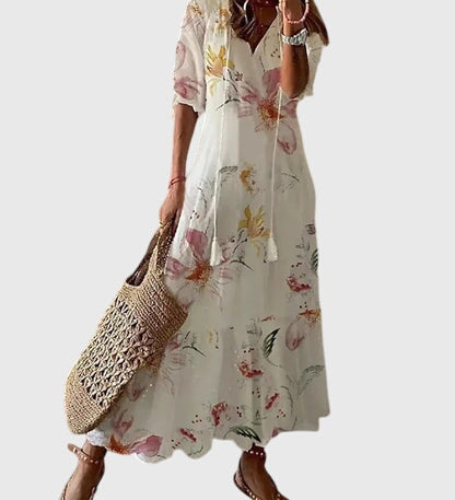 Amalia™ | Vestido de verano retro bohemio