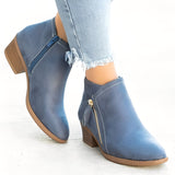 Mirabelle - Elegantes Botas com Fecho para Mulheres