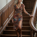 Paola™ | Vestido Midi Halter