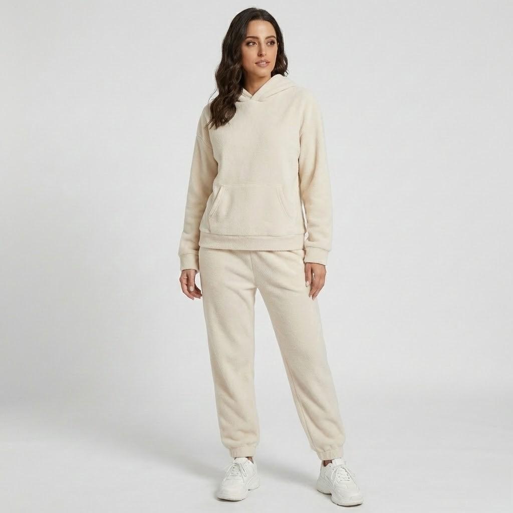 Conjunto de chándal en mezcla de algodón | Corte relajado | Minimalismo cómodo