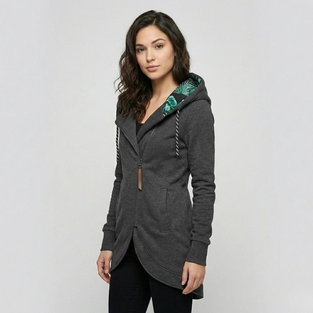 Parka femenina con capucha | Corte ajustado | Estilo casual urbano