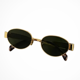 Clarabelle | Gafas de sol ovaladas de metal para mujeres