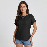 Blusa perforada de inspiración natural | Corte suelto | Confort de verano