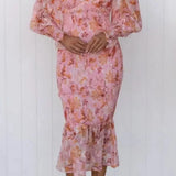 Amara | Vestido floral deslumbrante
