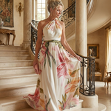Amiel | Vestido maxi ligero con flores