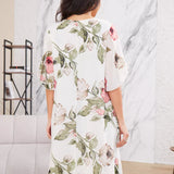 Camila™ – Vestido elegante de chiffon con flores