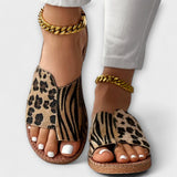 Tareyja | Sandalias de leopardo bicolores