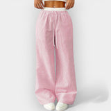 Nerea | Pantalones anchos de rayas