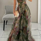Alina | Vestido maxi deslumbrante