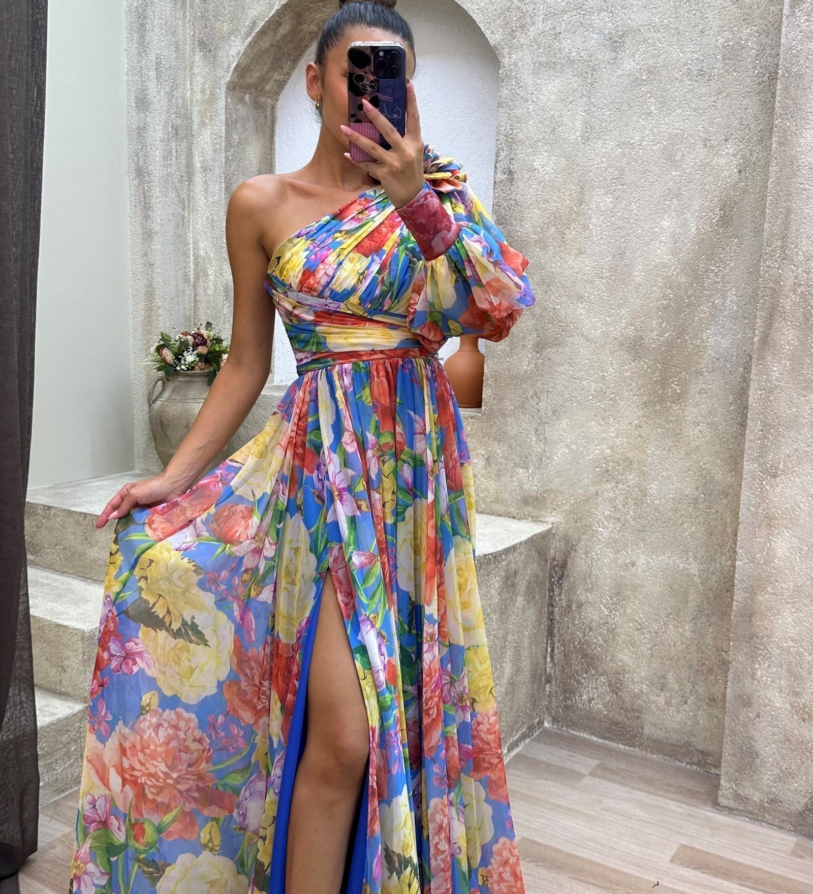 Isabella | Vestido fluido deslumbrante