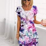 Marvelle™ - Vestido con volantes florales