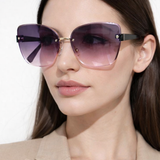 Cordelia | Gafas de Sol Gradientes Cat Eye Sin Montura para Mujeres