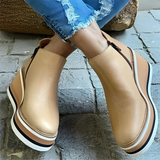 Lyana - Botas de inverno com fecho éclair para mulheres