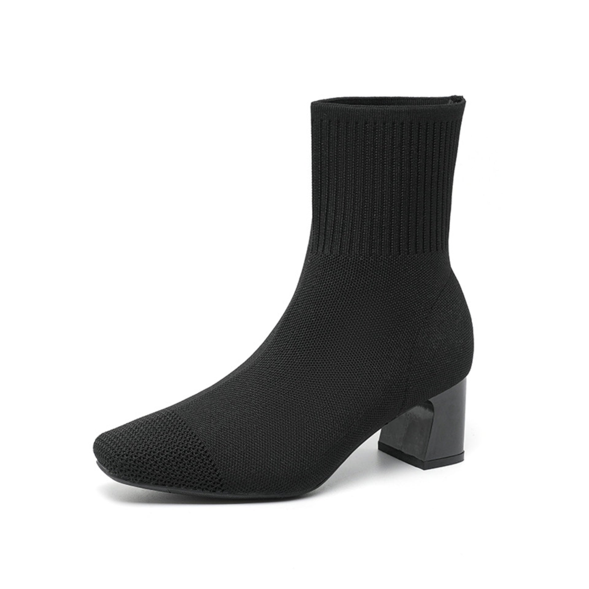 Elisha - Botas casuais quentes com salto para mulheres